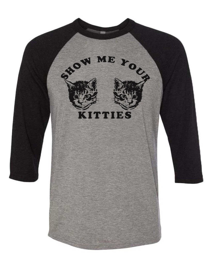 Arm The Animals Unisex | My Kitties | 3/4 Sleeve Raglan