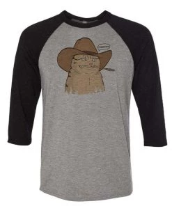 Pizza Cat Unisex | Meowdy | 3/4 Sleeve Raglan