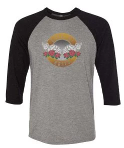 Brutal Kittens Unisex | Cats And Roses | 3/4 Sleeve Raglan 3/4 Sleeve Raglans