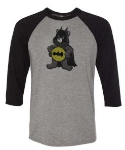 Arm The Animals 3/4 Sleeve Raglans Unisex | Bat-Bear | 3/4 Sleeve Raglan