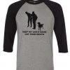 Arm The Animals Unisex | Dog Park Problems | 3/4 Sleeve Raglan 3/4 Sleeve Raglans