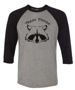Arm The Animals 3/4 Sleeve Raglans Unisex | Trash Panda | 3/4 Sleeve Raglan