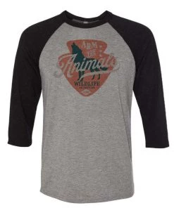 Arm The Animals Unisex | Howl | 3/4 Sleeve Raglan