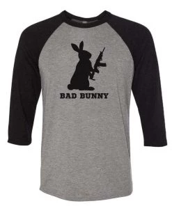 Arm The Animals 3/4 Sleeve Raglans Unisex | Bad Bunny | 3/4 Sleeve Raglan