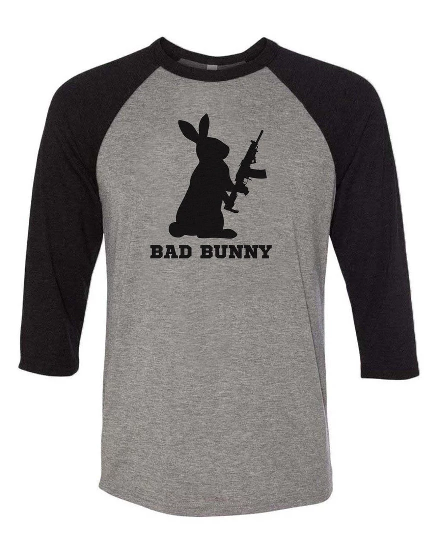 Arm The Animals 3/4 Sleeve Raglans Unisex | Bad Bunny | 3/4 Sleeve Raglan