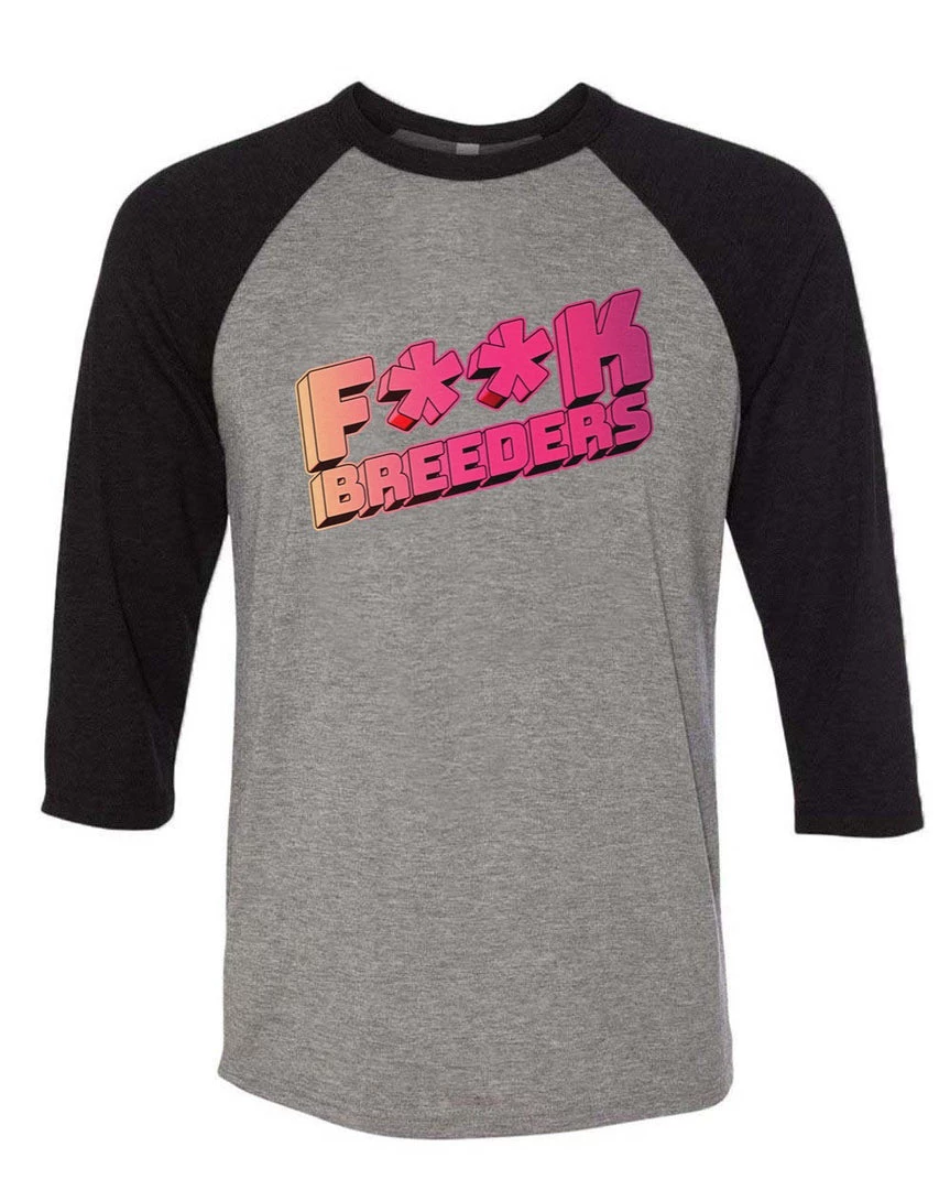 Animal Rescue Mission Unisex | Eff Breeders | 3/4 Sleeve Raglan 3/4 Sleeve Raglans