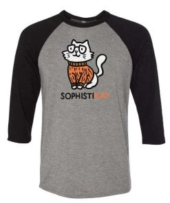 Ana Villanueva 3/4 Sleeve Raglans Unisex | SophistiKAT | 3/4 Sleeve Raglan