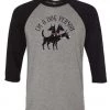 Dino Mike Unisex | Dog Person | 3/4 Sleeve Raglan