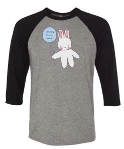 Elle Clover Unisex | Not To Be Anxious | 3/4 Sleeve Raglan 3/4 Sleeve Raglans