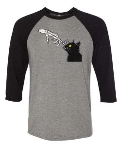 Dino Mike 3/4 Sleeve Raglans Unisex | Spooky Boop | 3/4 Sleeve Raglan