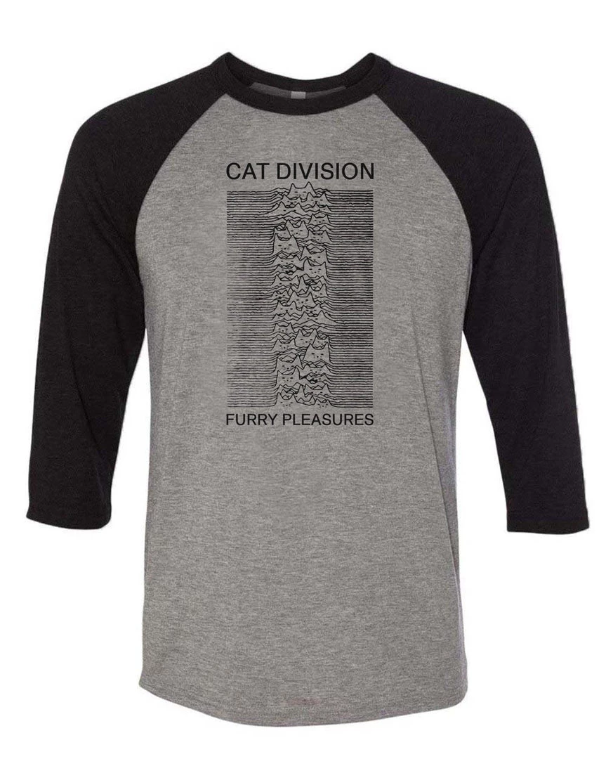 Brutal Kittens 3/4 Sleeve Raglans Unisex | Cat Division | 3/4 Sleeve Raglan