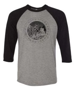 Gianluca 3/4 Sleeve Raglans Unisex | The Classical Chine Astronomer﻿ | 3/4 Sleeve Raglan