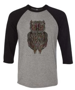 Arm The Animals 3/4 Sleeve Raglans Unisex | Rev-Owl-Ver | 3/4 Sleeve Raglan