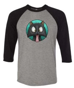 Cats With Their Tongues Out Unisex | CWTTO Logo | 3/4 Sleeve Raglan 3/4 Sleeve Raglans