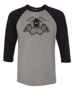 Lolle Unisex | Moth | 3/4 Sleeve Raglan
