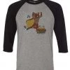 Arm The Animals Unisex | Poocha Libre | 3/4 Sleeve Raglan
