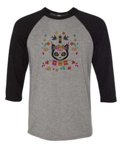 Arm The Animals Unisex | Spirit Cat | 3/4 Sleeve Raglan 3/4 Sleeve Raglans