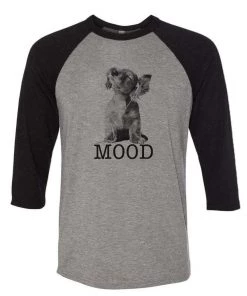 Arm The Animals Unisex | Mood Puppy Groove | 3/4 Sleeve Raglan