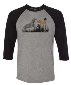 Arm The Animals Unisex | Dogzilla | 3/4 Sleeve Raglan