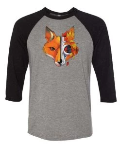 Tobias Fonseca Unisex | Autumn Fox | 3/4 Sleeve Raglan 3/4 Sleeve Raglans