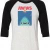 Dino Mike Unisex | Awws | 3/4 Sleeve Raglan 3/4 Sleeve Raglans