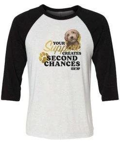 ISWMP 3/4 Sleeve Raglans Unisex | Your Support | 3/4 Sleeve Raglan