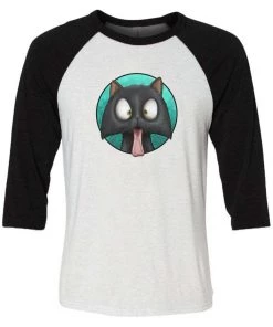Cats With Their Tongues Out Unisex | CWTTO Logo | 3/4 Sleeve Raglan 3/4 Sleeve Raglans
