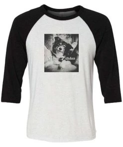 Smiley's Angels Unisex | Smile B!tches | 3/4 Sleeve Raglan 3/4 Sleeve Raglans