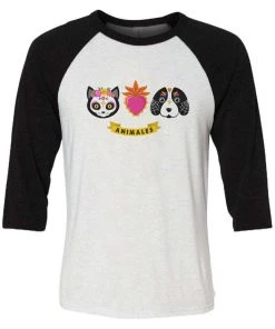 Arm The Animals 3/4 Sleeve Raglans Unisex | Alebrijes | 3/4 Sleeve Raglan