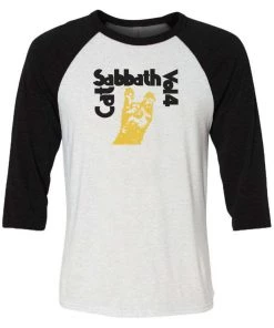 Brutal Kittens 3/4 Sleeve Raglans Unisex | Cat Sabbath Vol 4 | 3/4 Sleeve Raglan
