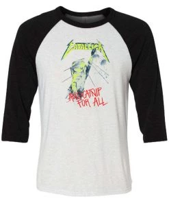 Brutal Kittens 3/4 Sleeve Raglans Unisex | Catallica Justice | 3/4 Sleeve Raglan