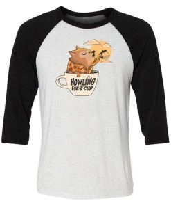Pepe Rodriquez 3/4 Sleeve Raglans Unisex | Howling | 3/4 Sleeve Raglan