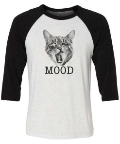 Arm The Animals 3/4 Sleeve Raglans Unisex | Mood Savage Cat | 3/4 Sleeve Raglan