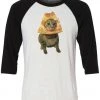 Unisex | Pizza Cat | 3/4 Sleeve Raglan