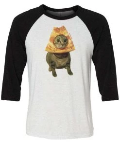Unisex | Pizza Cat | 3/4 Sleeve Raglan