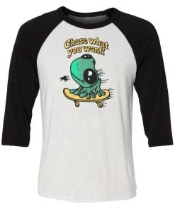 Jade Bern Unisex | Skate Frog | 3/4 Sleeve Raglan 3/4 Sleeve Raglans
