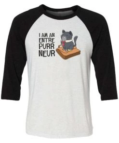 Ana Villanueva Unisex | EntrePURRneur | 3/4 Sleeve Raglan