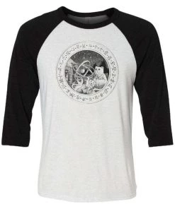 Gianluca 3/4 Sleeve Raglans Unisex | The Classical Chine Astronomer﻿ | 3/4 Sleeve Raglan