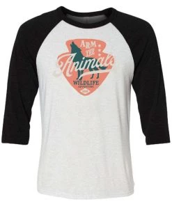 Arm The Animals Unisex | Howl | 3/4 Sleeve Raglan