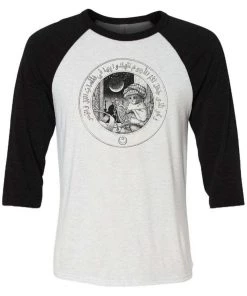 Gianluca Unisex | Little Muslim Astronomer Cat | 3/4 Sleeve Raglan 3/4 Sleeve Raglans