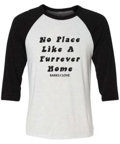 Barks Of Love Unisex | Furrever | 3/4 Sleeve Raglan