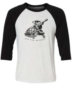 Arm The Animals Unisex | Turtle Tank | 3/4 Sleeve Raglan 3/4 Sleeve Raglans