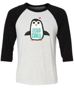 Dino Mike Unisex | Zero Chill | 3/4 Sleeve Raglan 3/4 Sleeve Raglans