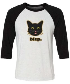Cats With Their Tongues Out Unisex | Blep | 3/4 Sleeve Raglan 3/4 Sleeve Raglans