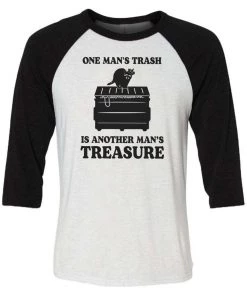 Arm The Animals Unisex | One Mans Trash | 3/4 Sleeve Raglan 3/4 Sleeve Raglans