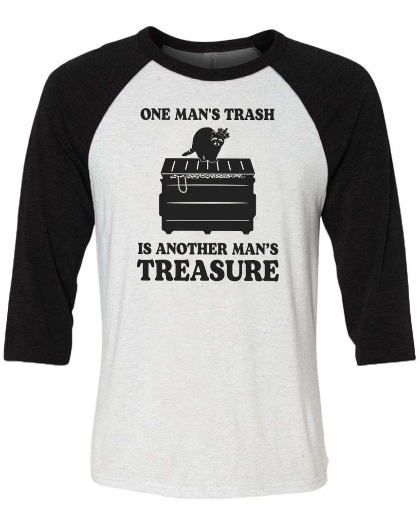 Arm The Animals Unisex | One Mans Trash | 3/4 Sleeve Raglan 3/4 Sleeve Raglans