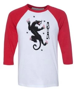 Arm The Animals Unisex | Tattoo Black Panther | 3/4 Sleeve Raglan 3/4 Sleeve Raglans