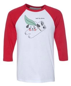 Elle Clover Unisex | Leaf Me Alone | 3/4 Sleeve Raglan