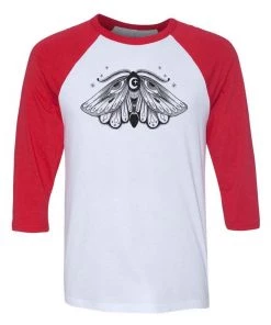 Lolle 3/4 Sleeve Raglans Unisex | Big Moth | 3/4 Sleeve Raglan