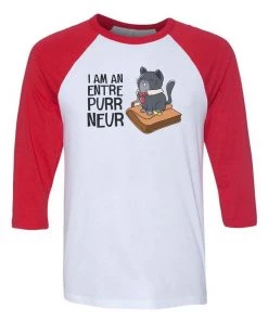 Ana Villanueva Unisex | EntrePURRneur | 3/4 Sleeve Raglan